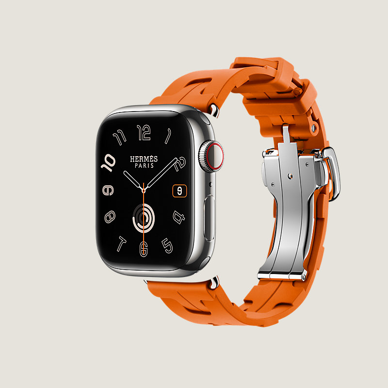 Series 9 case & Band Apple Watch Hermès Single Tour 41 mm